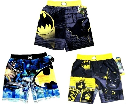 Batman or Lego Batman Little Boys UV50 Swim Trunks NWT Size 4 Swimsuit - Picture 6 of 8