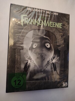 Frankenweenie [Blu-ray 3D + 2D] , Grusel , Tim Burton ,  Erstauflage , Selten 