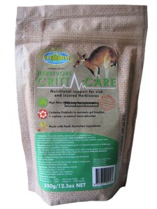 Vetafarm Critta Care Herbivore 350g vitamin C nutritional injured sick