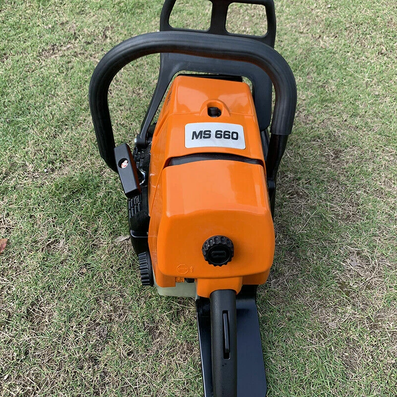 MS660 Gasoline 92CC power chainsaw 2-strokes 5.2kw mill saw no bar no chain - Image 3 of 3