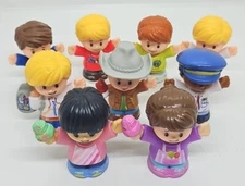 Fisher Price Lot of 9 Little People Toys 2016, 2018 2.5" Figures FAST SHIPPING 