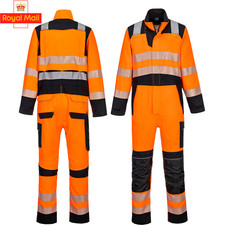 Portwest Men's PW3 FR HVO Flame Resistant Coverall Modaflame Welding Boilersuit