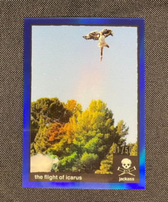 The Flight of Icarus 2022 Zerocool Jackass Blue Refractor #/50 S-50