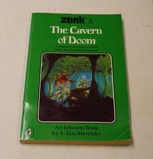Infocom Book Zork #3: The Cavern of Doom - RARER UK Puffin Version