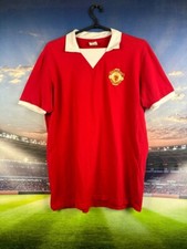 Manchester United Jersey Retro Replicas football shirt 1971 - 1974 Men Size M
