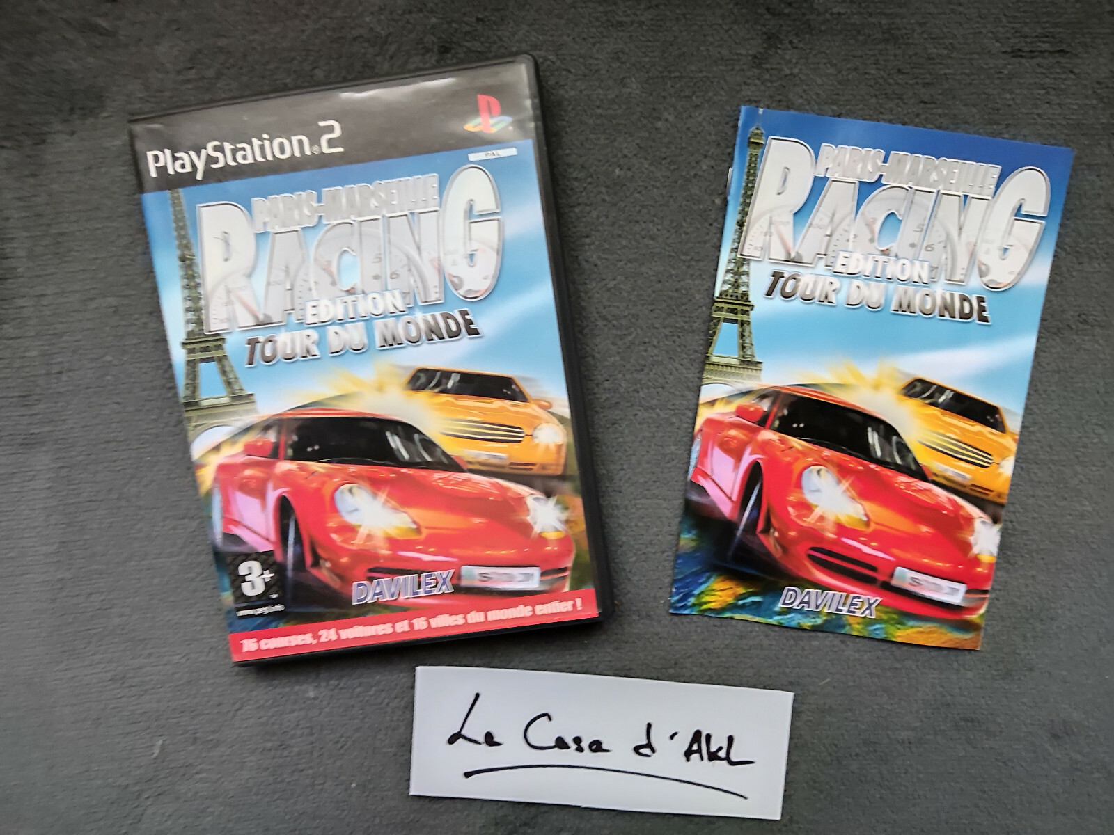 Paris-Marseille Racing Edition Tour du Monde sur Playstation 2 - PS2 FR TBE
