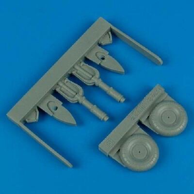 Leckerページ Quickboost 48257 x 1/48 Junkers Ju87 Stuka Uncovered Wheels for
