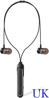 DiKaou Nackenbügel Wireless Stereo Kopfhörer/Sport Ohrhörer mit Mikrofon iPhone Android