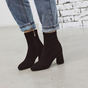 Details about All US Size 34-48 Women's Zipper Party Bootie Shoes Block Mid Heels Ankle Boots Details about All US Size 34-48 Women's Zipper Party Bootie Shoes Block Mid Heels Ankle Boots