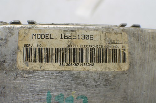 1997-1999 Cadillac Deville Transmission Control Unit TCU 16251306 OEM 03 9K3 - Picture 2 of 5