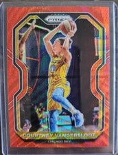 2021 Panini Prizm WNBA Ruby Wave Prizm Courtney Vandersloot #10
