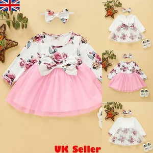 long sleeve tulle dress baby