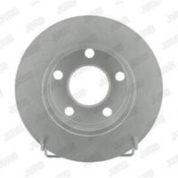 Jurid 2X Bremsscheibe Hinten Ø245 Voll FüR VW Passat Variant 3B6 1.9 TDI 2.0