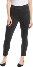 NWoT Anne Klein Womens Tummy Control Stretch Ponte Pants Gray Size L 60 9C055