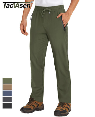 Men's Hiking Pants Lightweight Sports Pants Quick Dry Running Workout Sweatpants