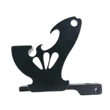 1PC IRON OXIDE BLACK TATTOO MACHINE FRAME PARTS US 8-32 THREAD FOR 1.25INCH COIL