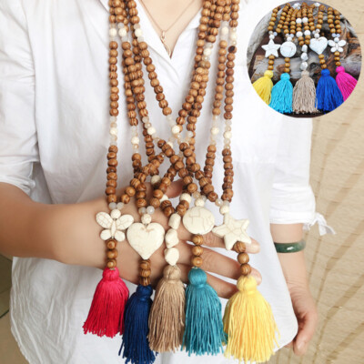 Long Tassel Beaded Bohemian Jewelry Sweater 1 Pcs Necklace Chain Pendant Long Tassel Beaded Bohemian Jewelry Sweater 1 Pcs Necklace Chain Pendant