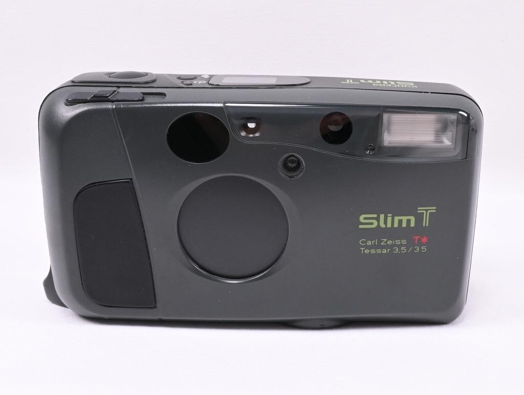 kyocera slim t 。　　 Q926 Kyocera Slim T Yashica T4 35mm Film Camera w/ Carl Zeiss T