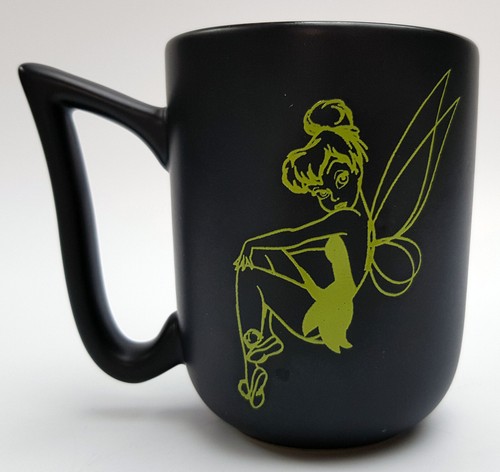 Taza de vestir pequeña campana verde de los parques de Disney taza Peter Pan mango de ala negra - Imagen 4 de 9