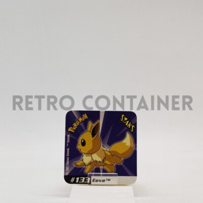 NINTENDO POKEMON STAKS PANINI 2002 Karte Magnet Serie 1 - # 133 Eevee