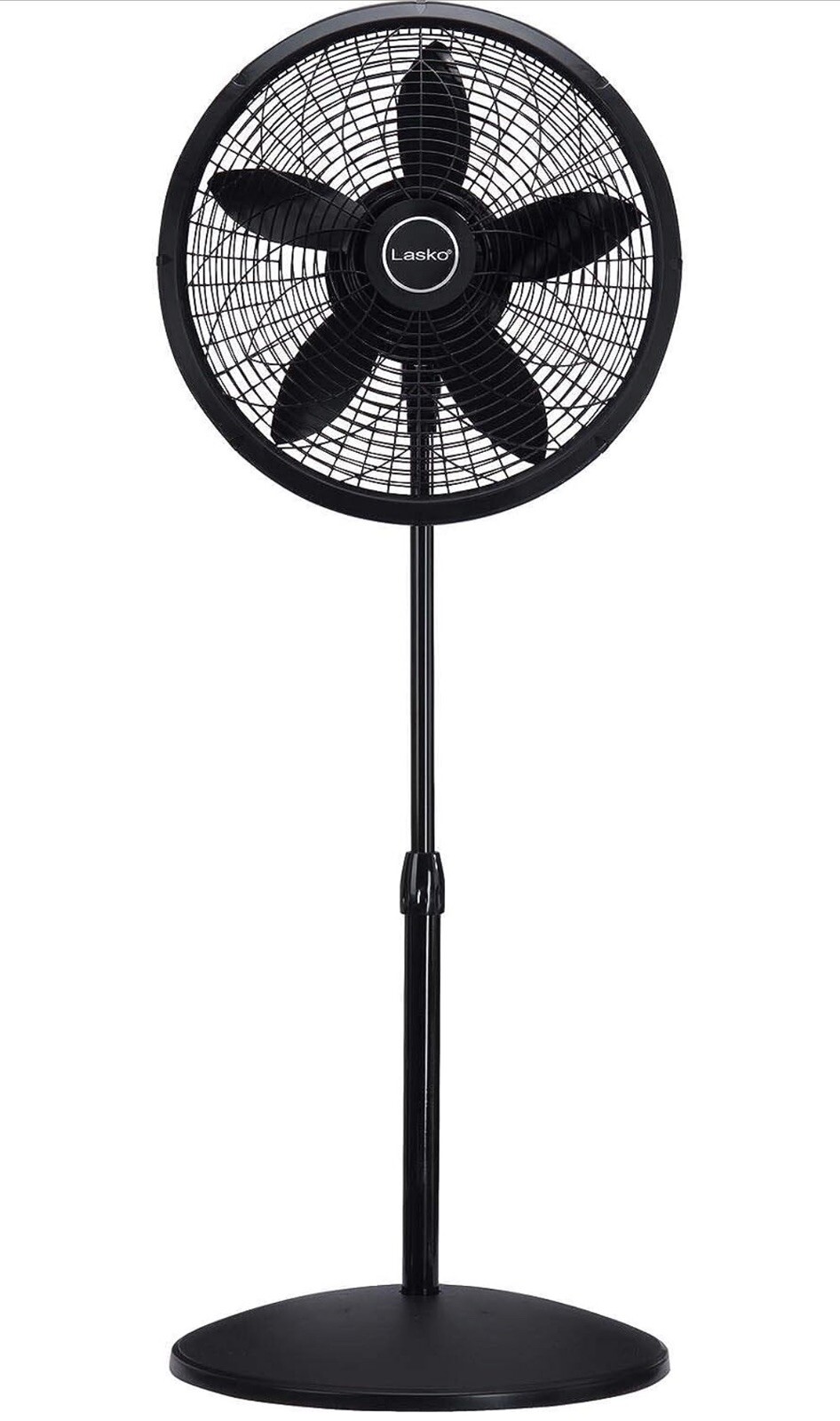 Lasko Elegance Performance Pedestal Fan 18 Inch Black 1827 FREE SHIPPING |  eBay