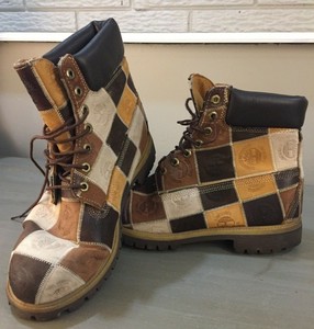 timberland patchwork boots
