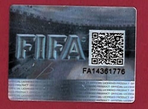 SELTENE ZURÜCKGEZOGENE FEHLERPLAKATMARKE, KATAR 2022 FIFA WM FUSSBALL-WELTMEISTERSCHAFT, HOLOGRAMM QR - Bild 3 von 3