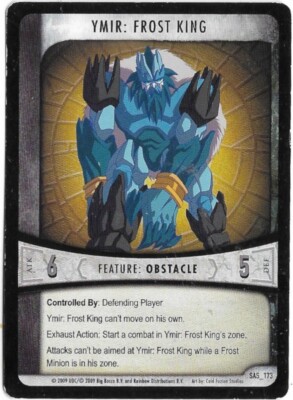 Huntik, Secrets & Seekers, Ymir: Frostkönig Karte, Nr. SAS-173