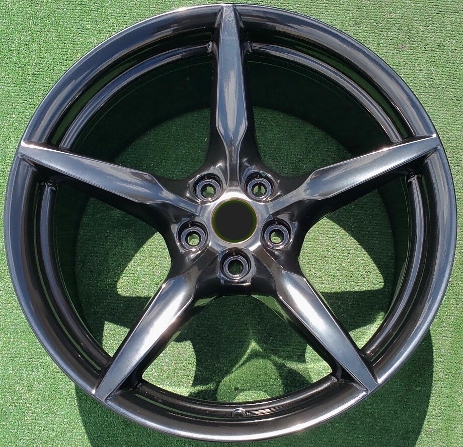 Factory Ferrari F8 488 Black Wheels Tributo Genuine Original OEM GTB 458 Perfect