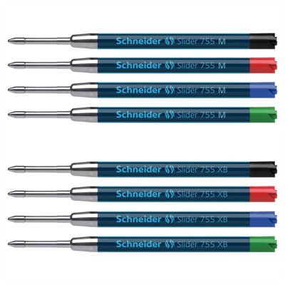 SCHNEIDER Kugelschreibermine Slider 755 XB M [Farbe Stärke wählbar]