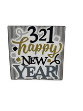 AGD New Years Decor - 3 2 1 Countdown Happy New Year Box Sign