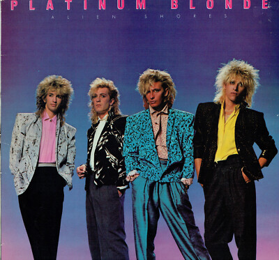 Vinyl, LP - Platinum Blonde   Alien Shores - Crying Over You, Situation Critical