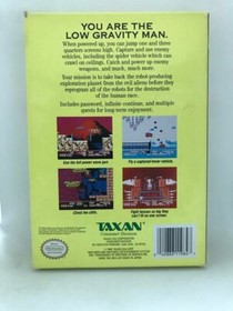 Low G Man The Low Gravity Man (Nintendo Entertainment System NES) (COMPLETE CIB)