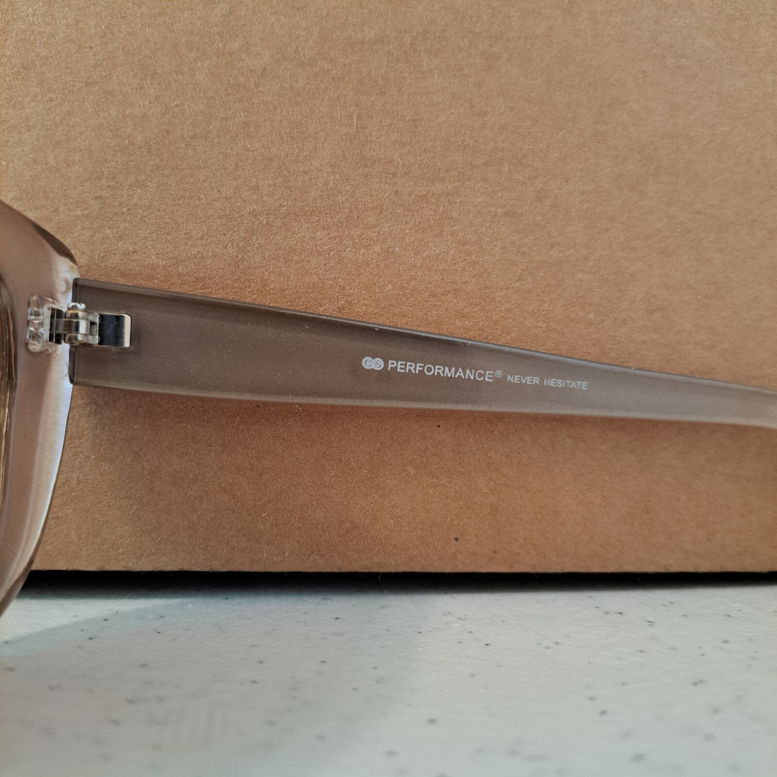 Performance Sunglasses Translucent Oversized Squa… - image 8