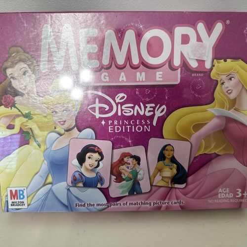 MB Milton Bradley Memory Game Disney Princess Edition ~ New Sealed - Picture 1 of 5