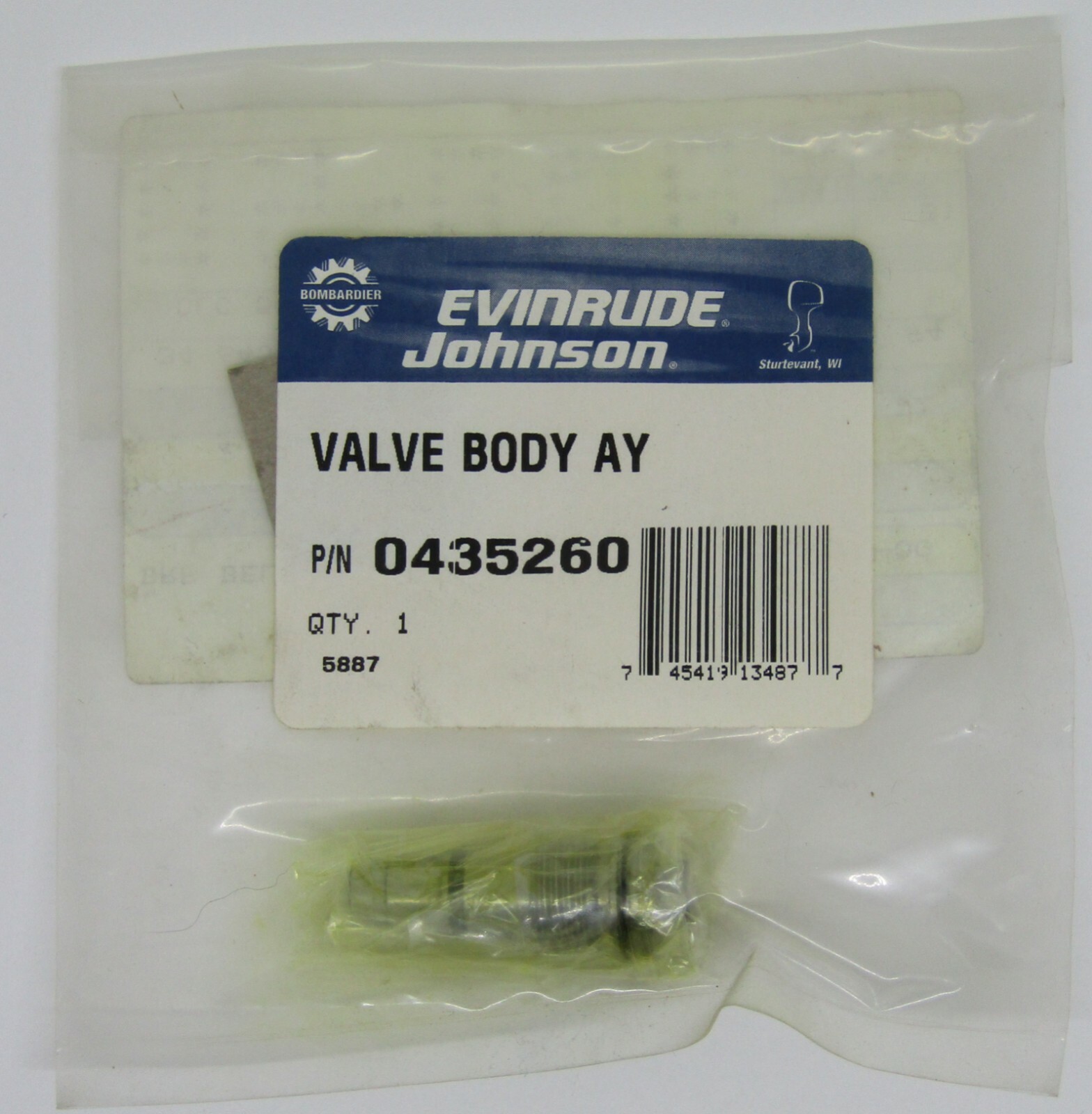 OMC OEM Johnson EVINRUDE Tilt and Trim Valve Body 0435260 435260 for