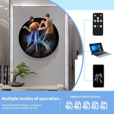 3D Holographic Projector Hologram Fan 40cm 224 LED for Advertising | eBay