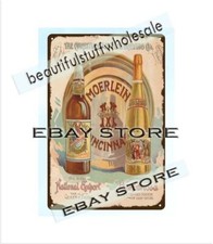 rustic bars Beer alcohol drink beverage tin sign modern art posters