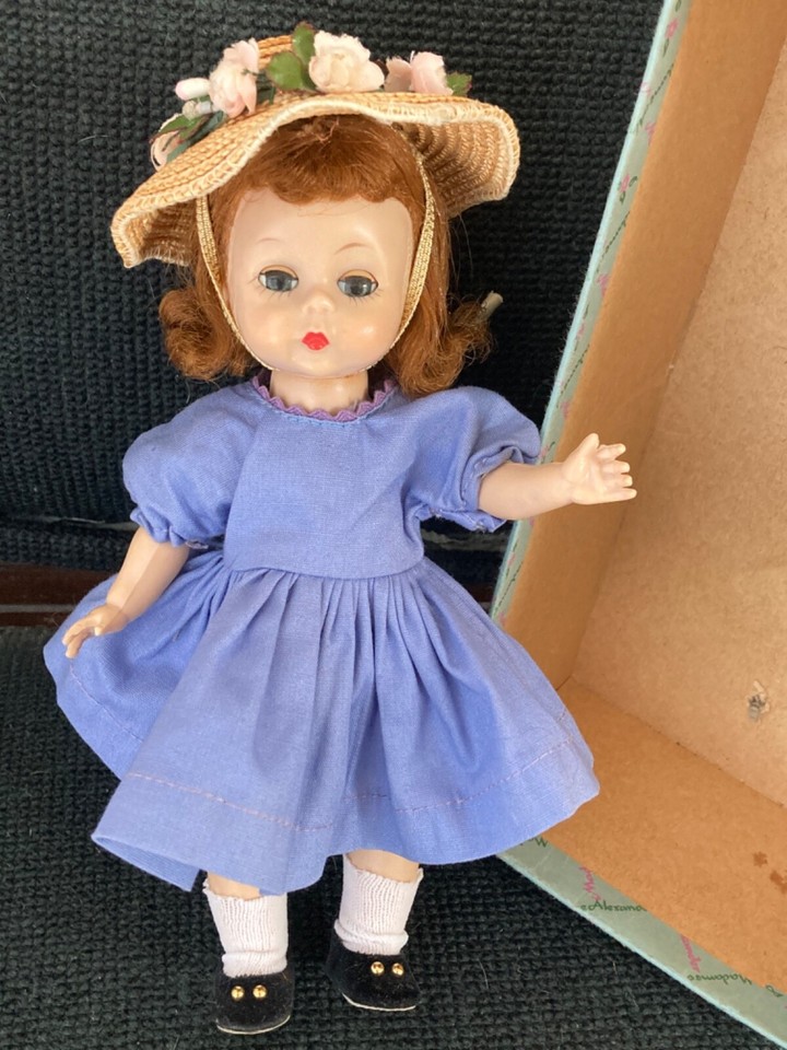 VNTG 1956 BKW MDME ALEXANDERKIN DOLLBNWAUBURN HAIRORIGINAL BOX