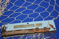 Tiki Bar Decor Decorative Fishing Net, 50 square feet, 2 inch holes, NT-1