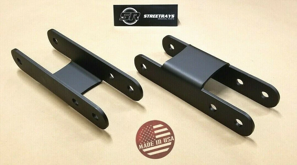 [SR] Kit de grillete de elevación trasera de 2"-3" de alta resistencia para 91-05 Ford Explorer y Sport Trac Foto 2 de 3