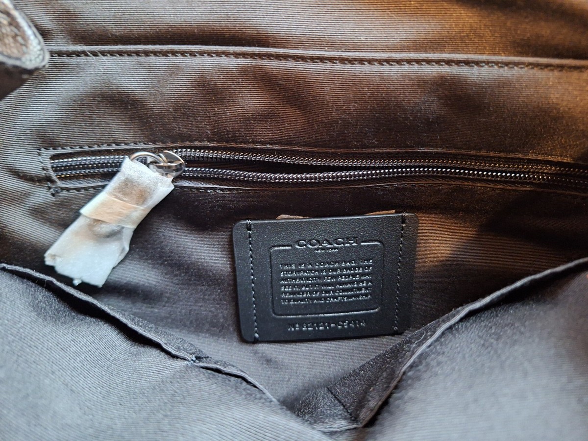 【未使用新品】Coach Animal PrintBackpackメンズ Nwt Coach Men's West Pack In Signature Canvas With Varsity