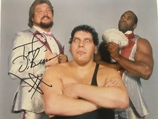 WWF Mega Bucks 8x10 Photo Autographed by 