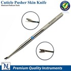 V-Shaped Cuticle Pusher Dead Skin Remover Nail Art Care Manicure Pedicure