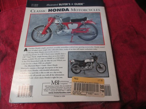 Illustrated Buyer's Guide Honda Motorcycles Bill Silver 120624 - Picture 12 of 12