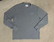 AIME LEON DORE t-shirt Men's heather grey MEDIUM long sleeve ald