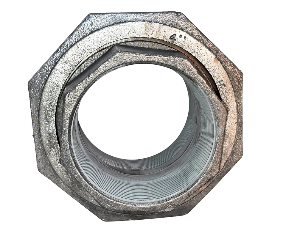 4" 150 Threaded (NPT) Union Malleable Iron Pipe Fitting - Image 2 of 3