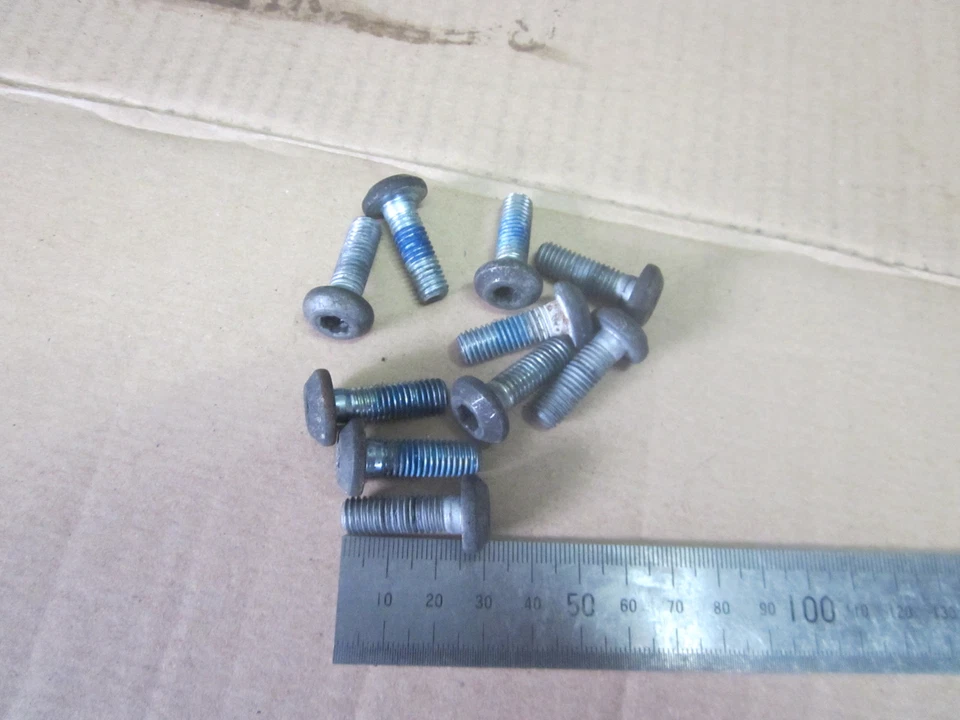YAMAHA FZR FJ XJR 10x Vis Pour Disque De Frein - Photo 1/1