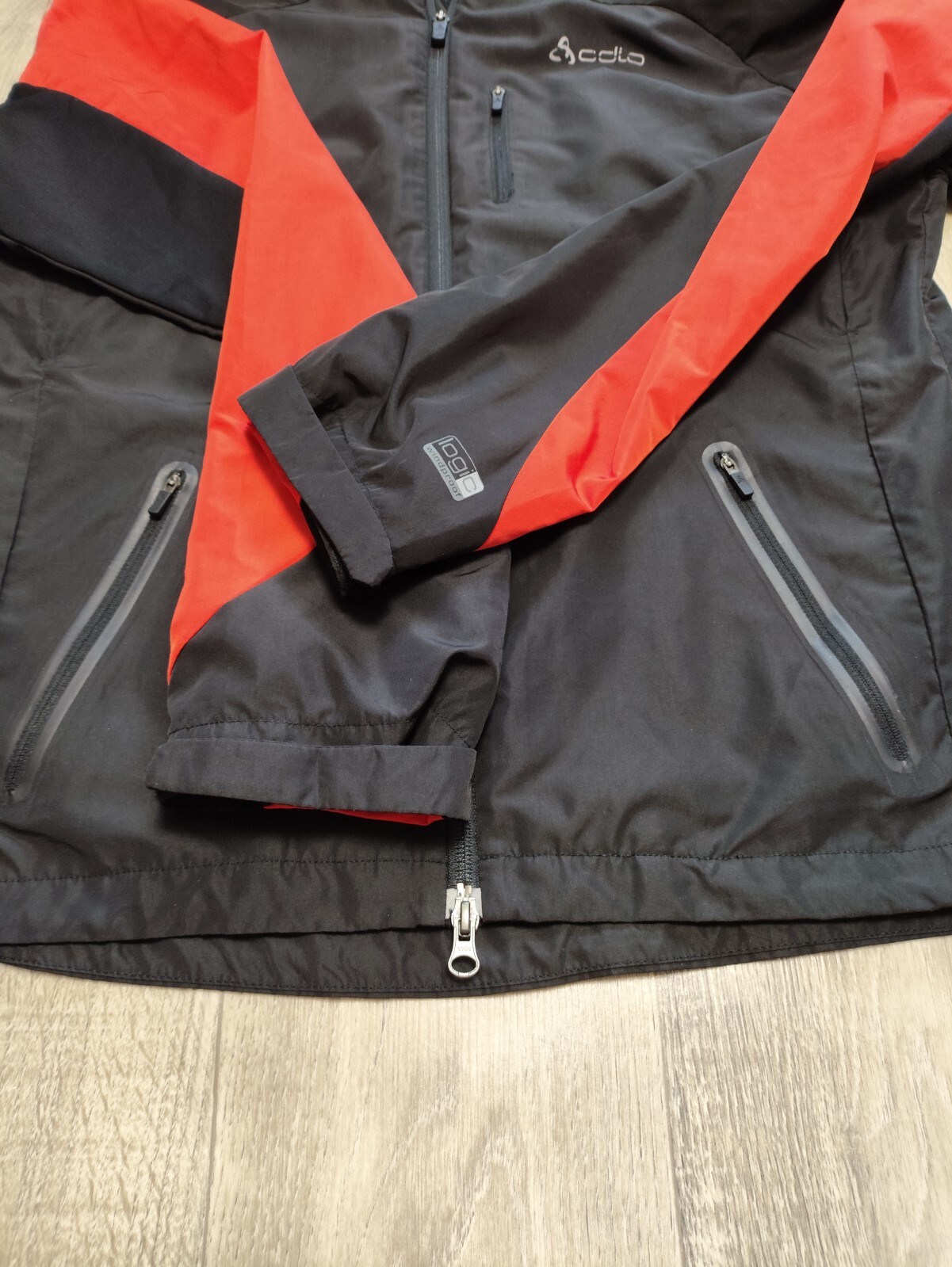 Odlo Logic FREQUENCY X Windproof Men Jacket Black… - image 5