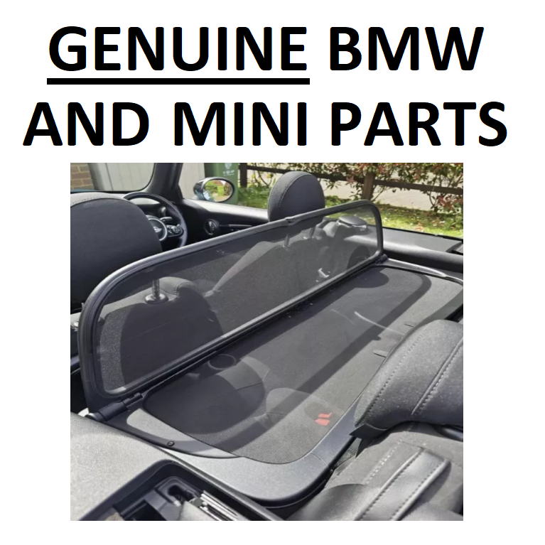 GENUINE MINI Cabrio R57 Convertible Wind Deflector 54347358171